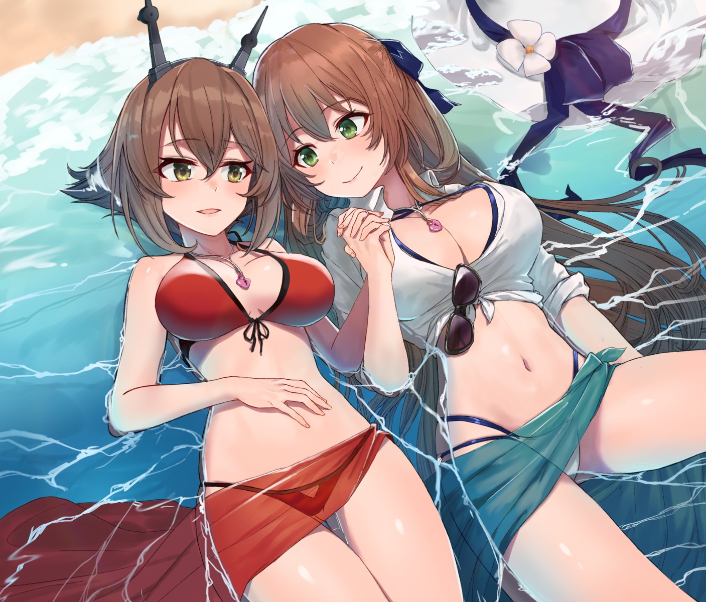 Ayul Ayulneri 92 Girls Frontline Kantai Collection Mutsu Kancolle